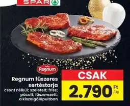 Interspar Regnum fűszeres sertéstarja ajánlat