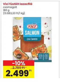 Interspar VICI Füstölt Lazacfilé ajánlat