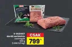 Interspar S-BUDGET darált sertéshús ajánlat