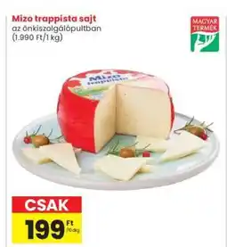 Interspar MIZO Trappista sajt ajánlat