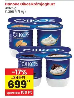 Interspar DANONE Oikos krémjoghurt ajánlat