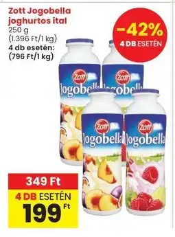 Interspar Zott Jogobella joghurtos ital ajánlat