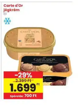 Interspar CARTE D'OR Jégkrém ajánlat