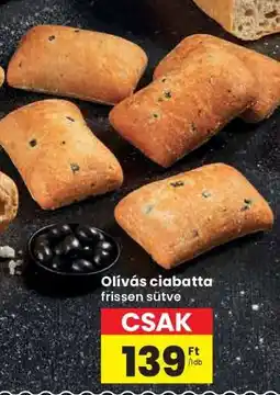Interspar Olívás ciabatta ajánlat