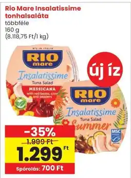 Interspar RIO MARE Insalatissime tonhalsaláta ajánlat