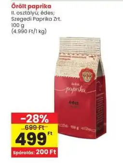 Interspar Őrölt paprika ajánlat