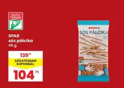 Interspar SPAR sós pálcika ajánlat