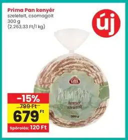 Interspar Prima Pan kenyér ajánlat
