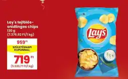 Interspar Lay's tejfölös-snidlignes chips ajánlat
