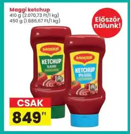 Interspar Maggi ketchup ajánlat