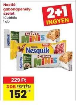 Interspar Nestlé gabonapehely-szelet ajánlat