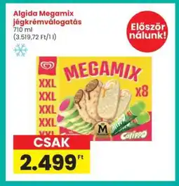 Interspar Algida Megamix jégkrémválogatás ajánlat