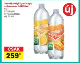 Interspar Szentkirályi Egy Csepp szénsavas üdítőital ajánlat