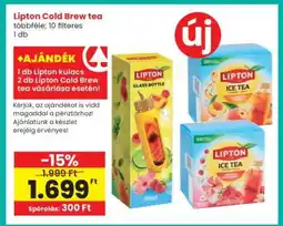Interspar Lipton Cold Brew tea ajánlat