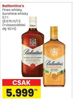 Interspar Ballantine's ajánlat