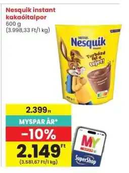 Interspar Nesquik Instant Kakaóitalpor ajánlat