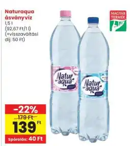 Interspar NATURAQUA ÁSVÁNYVÍZ ajánlat