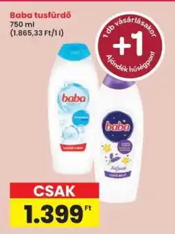 Interspar BABA Tusfürdő ajánlat