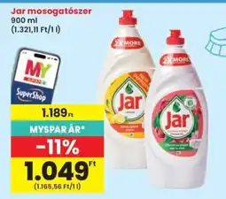 Interspar JAR Mosogatószer ajánlat