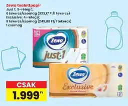 Interspar Zewa toalettpapír ajánlat