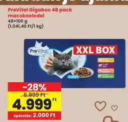 Interspar PreVital Gigabox 48 pack macskaeledel ajánlat
