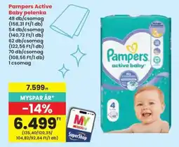 Interspar Pampers Active Baby pelenka ajánlat
