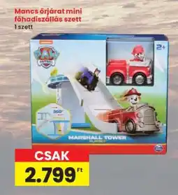 Interspar Mancs őrjárat mini főhadiszállás szett ajánlat