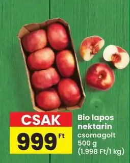 Interspar Bio lapos nektarin ajánlat