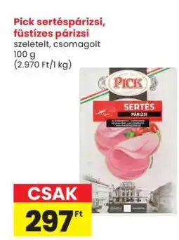 Spar Pick sertéspárizsi, füstízes párizsi ajánlat