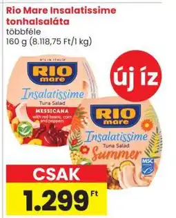 Spar RIO MARE Insalatissime tonhalsaláta ajánlat
