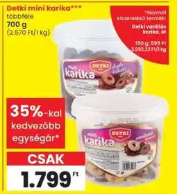 Spar Detki Mini Karika ajánlat