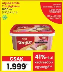 Spar Algida Smile Trio jégkrém ajánlat