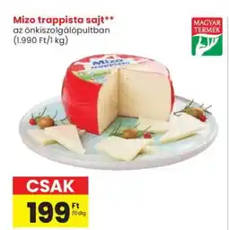 Spar MIZO Trappista sajt ajánlat