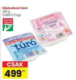 Spar Nádudvari túró ajánlat