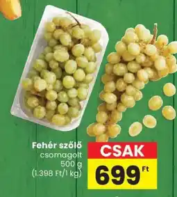 Spar Fehér szőlő ajánlat
