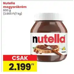Spar Nutella mogyorókrém ajánlat