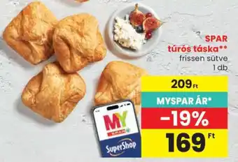 SPAR túrós táska