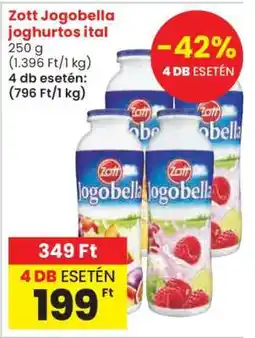 Spar Zott Jogobella joghurtos ital ajánlat