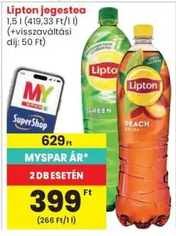 Spar Lipton Jegestea ajánlat