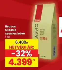 Spar Bravos Classic szemes kávé ajánlat