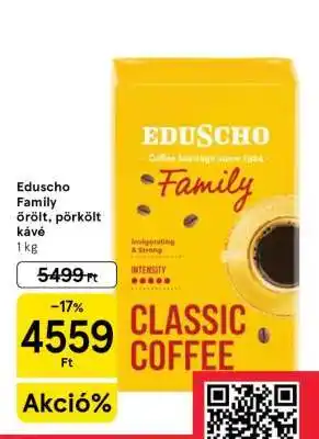 EduScho Family őrölt, pörkölt kávé