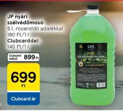 Tesco JP NYÁRI SZÉLVÉDŐMOSÓ ajánlat