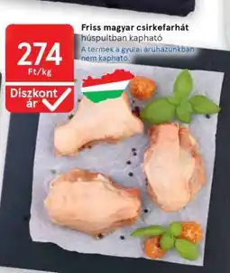Tesco Friss magyar csirkefarhát ajánlat