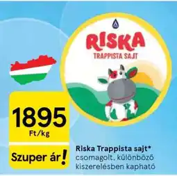 Tesco Riska Trappista sajt ajánlat