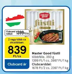 Tesco MASTER GOOD FÜSTLI ajánlat