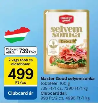 Tesco MASTER GOOD SELYEMSONKA ajánlat