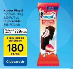 Tesco KINDER Pingui ajánlat