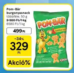 Tesco Pom-Bär burgonyasnack ajánlat