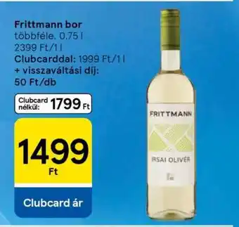 Tesco Frittmann bor ajánlat
