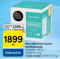 Tesco NESCAFE Dolce Gusto kávékapszula ajánlat